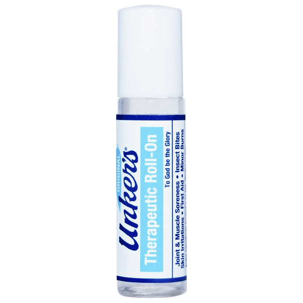 Unker's Natu-rub Roll On Antidolorifico Muscoli 0.25 oz Mentolo