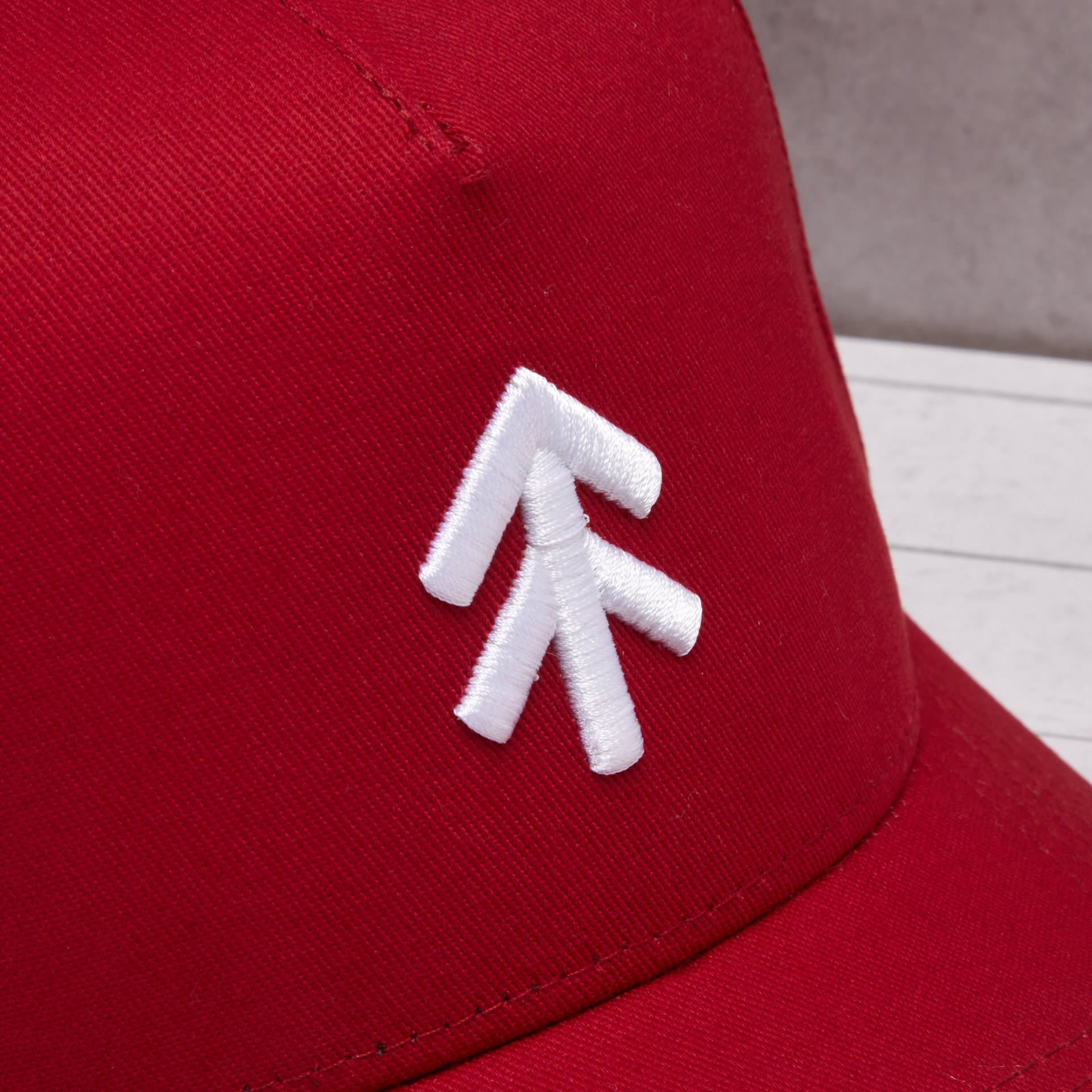 The Black Stuff Hats cappellino rosso regolabile taglia unica