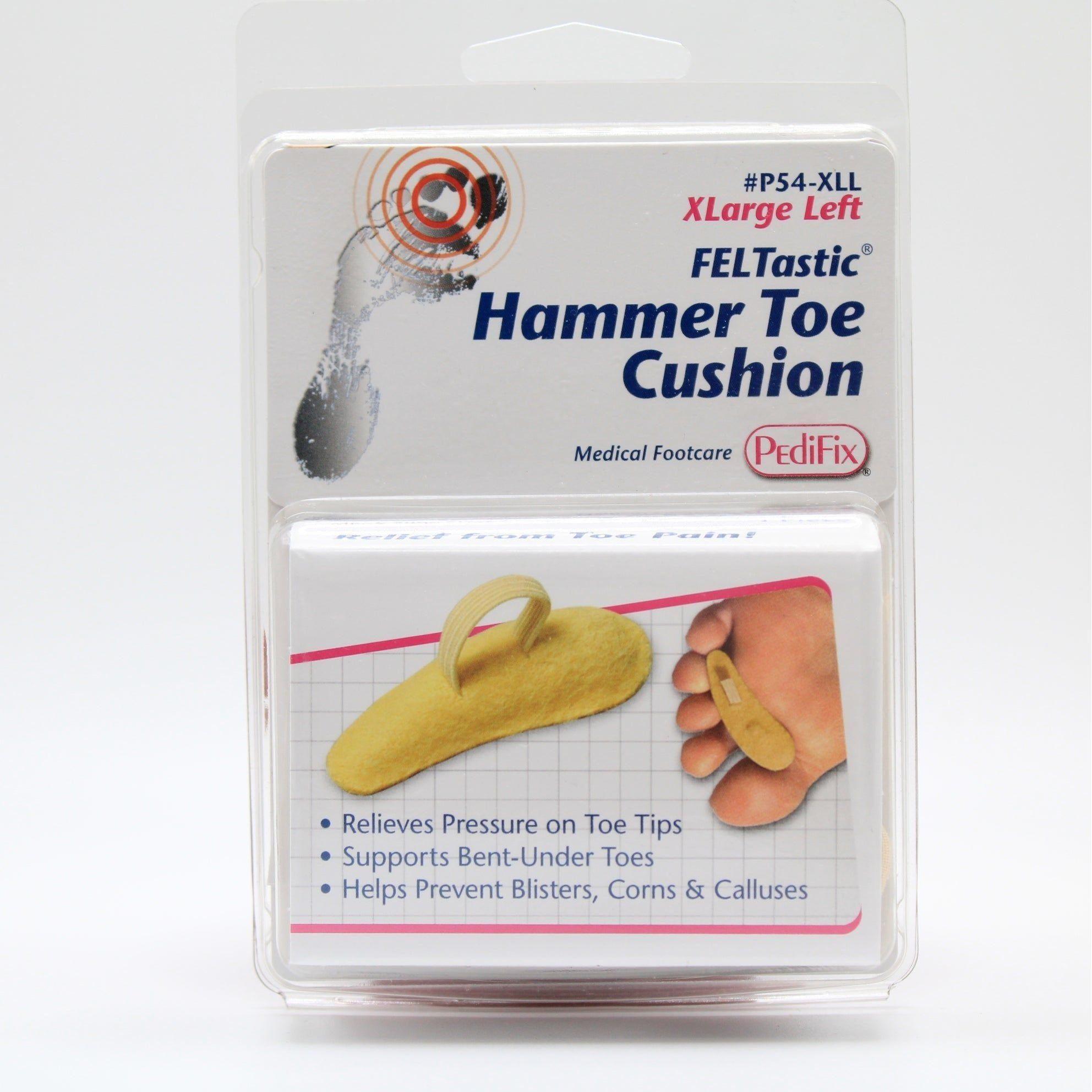 PediFix Feltastic Cuscinetto Dito a Martello Extra Large Sinistro