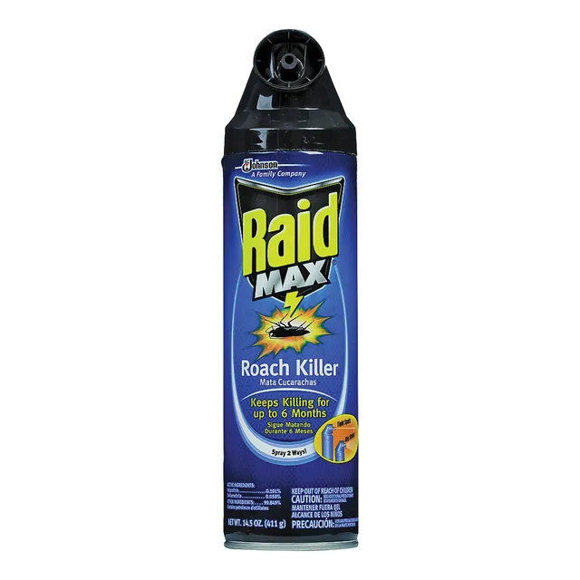 Raid Max Spray Insetticida Formiche e Scarafaggi 411 g