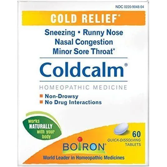 Boiron Coldcalm 60 compresse rimedio raffreddore starnuti