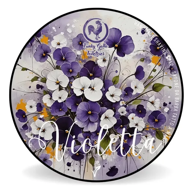 Funky Gallo Violetta Sapone Barba 120g Dopobarba 100ml