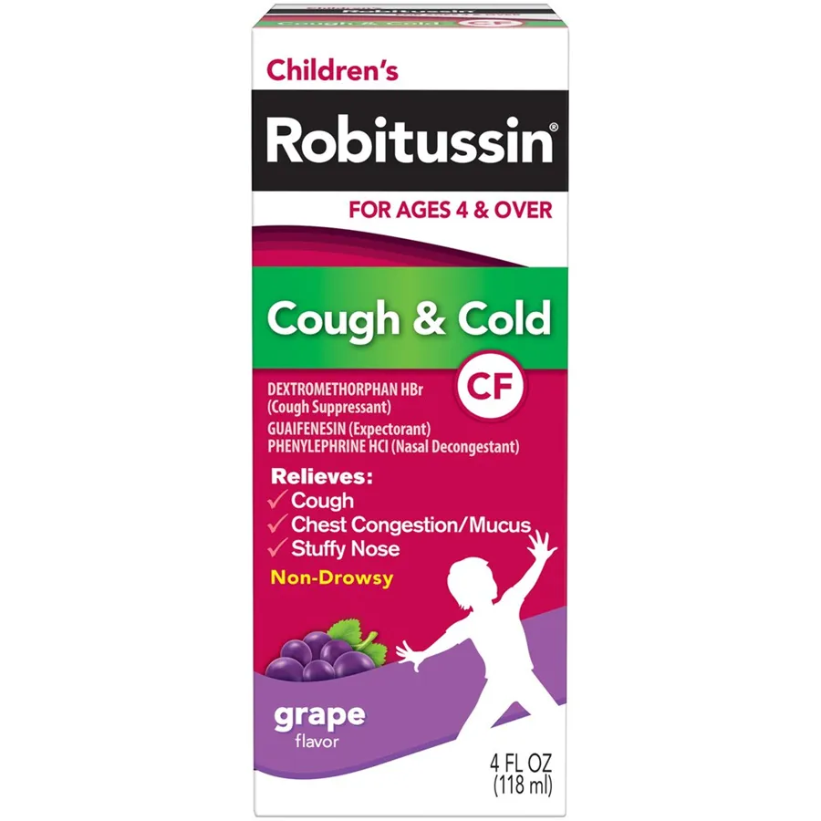Robitussin Children CF sciroppo uva 4 fl oz tosse
