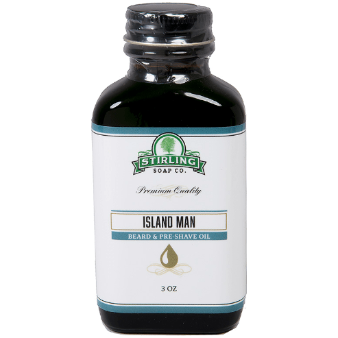 Stirling Island Man Olio Barba e Prebarba 90 ml Agrumi Cocco