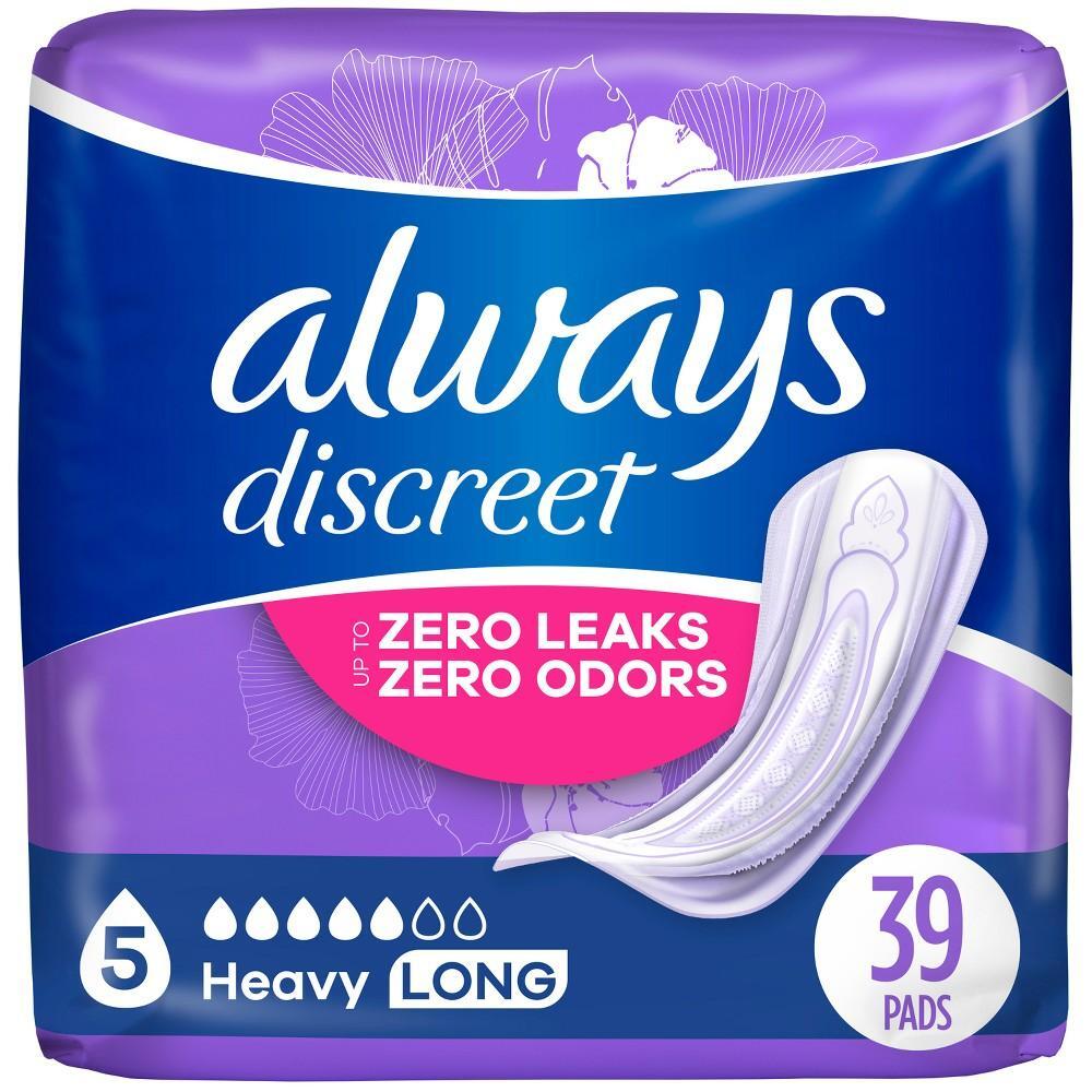 Always Discreet assorbenti incontinenza heavy lunghi donna