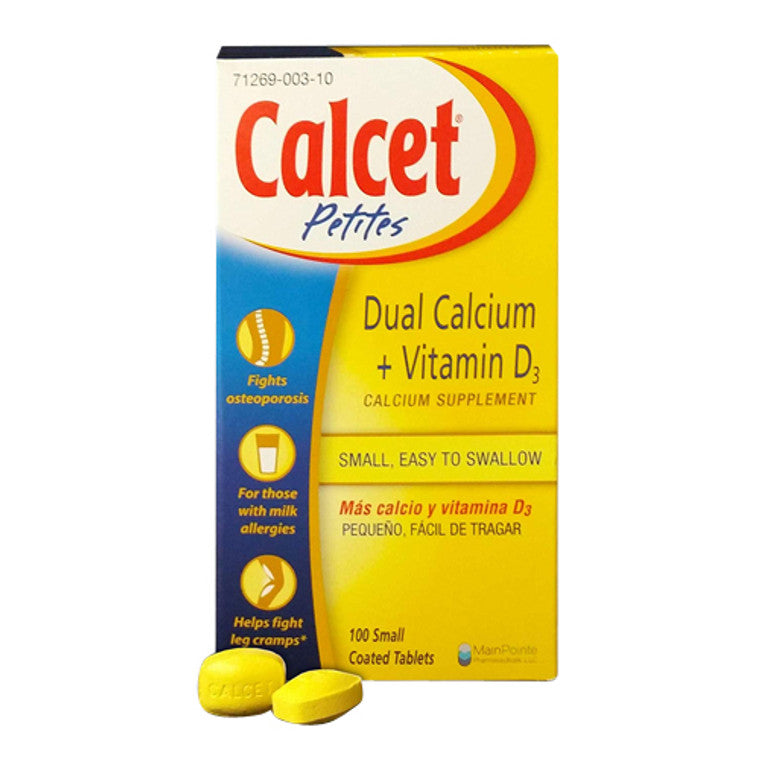 Calcet Petites Calcio Compresse Rivestite 100 pz