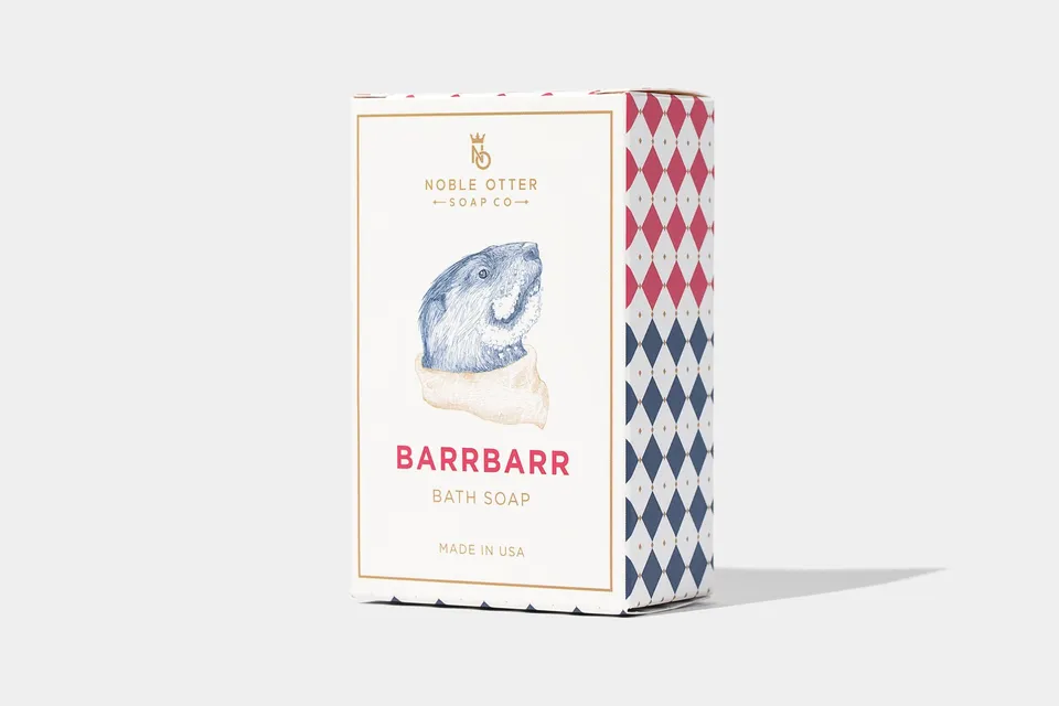 Noble Otter Barrbarr Saponetta da Bagno 212 g Barbershop