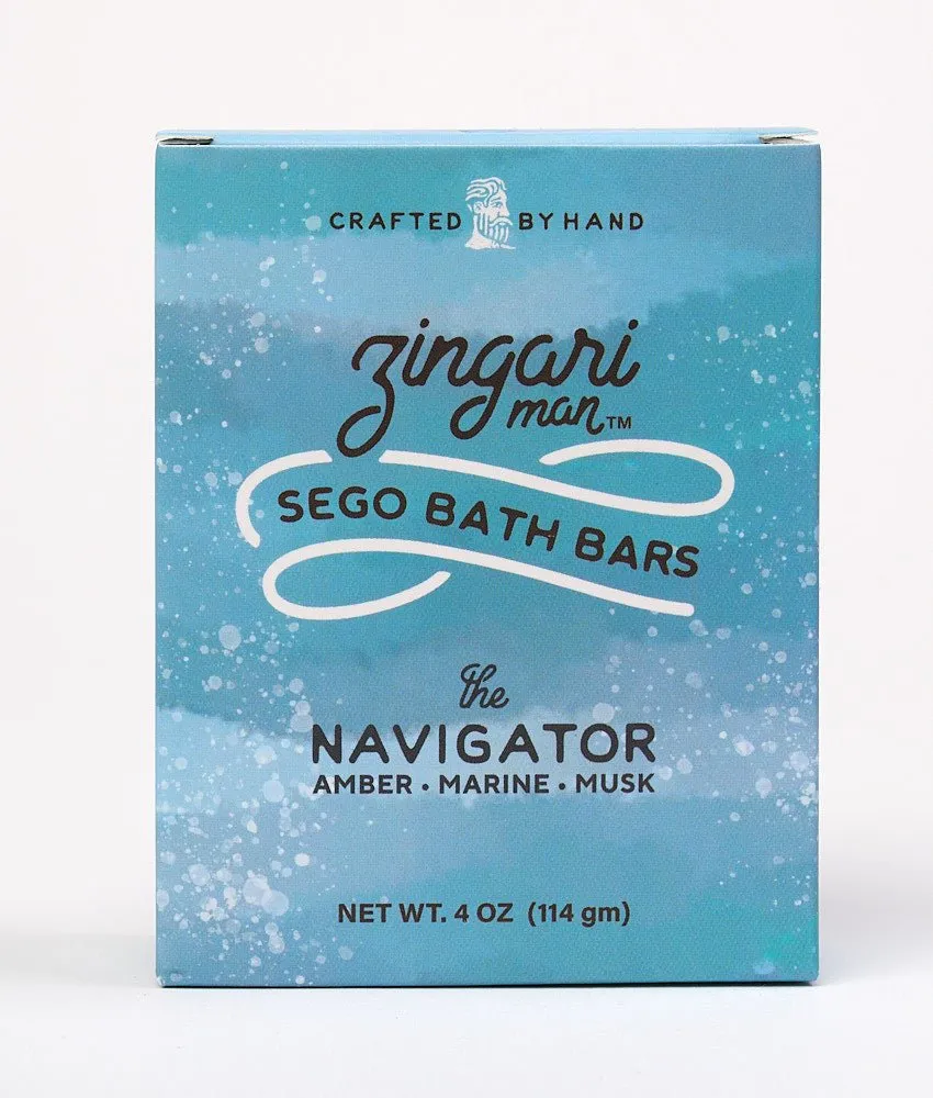 Zingari Man The Navigator Saponetta Corpo Marina 128 g