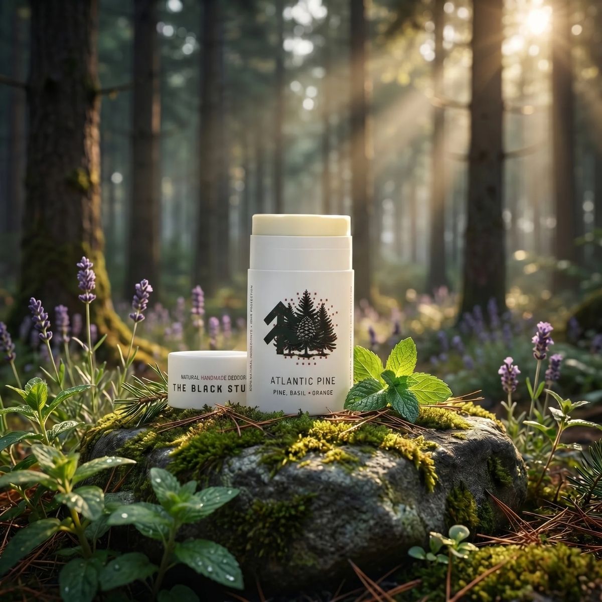 The Black Stuff Atlantic Pine deodorante pelli sensibili