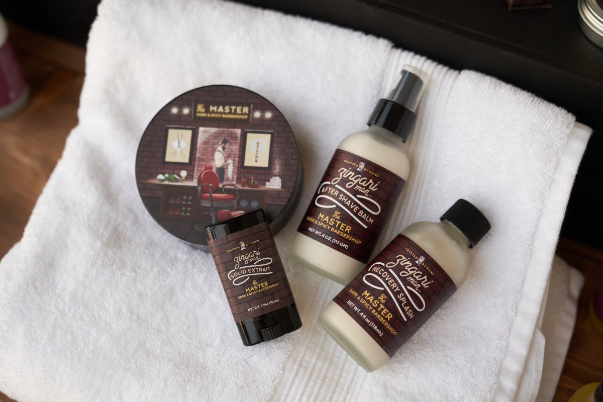 Zingari Man The Master profumo solido barbershop agrumi