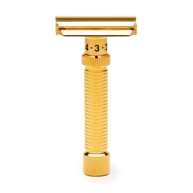 Rex Ambassador DeLuxe Gold Rasoio Sicurezza RSC-101G Acciaio
