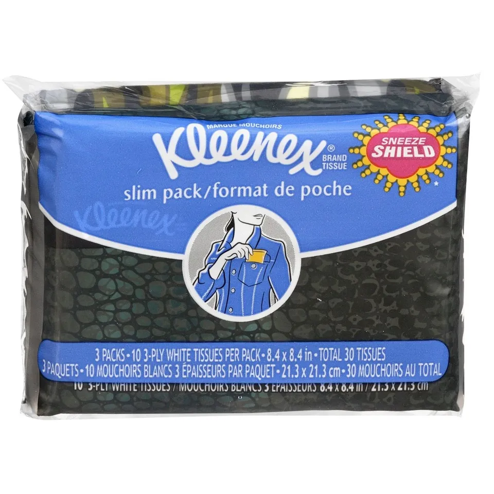 Kleenex Slim Wallet fazzoletti non profumati 18 x 10 pezzi