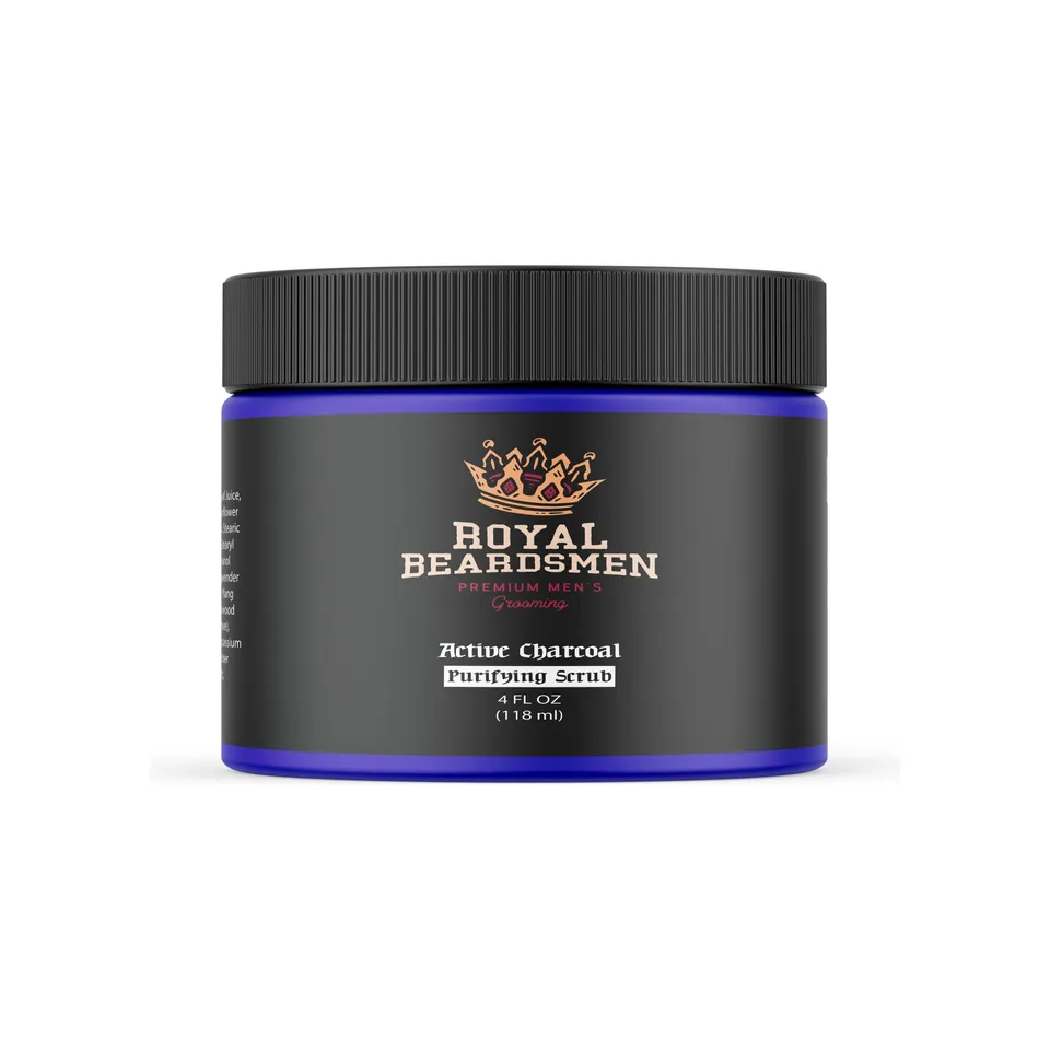 Royal Beardsmen Active Charcoal Scrub viso esfoliante 118ml