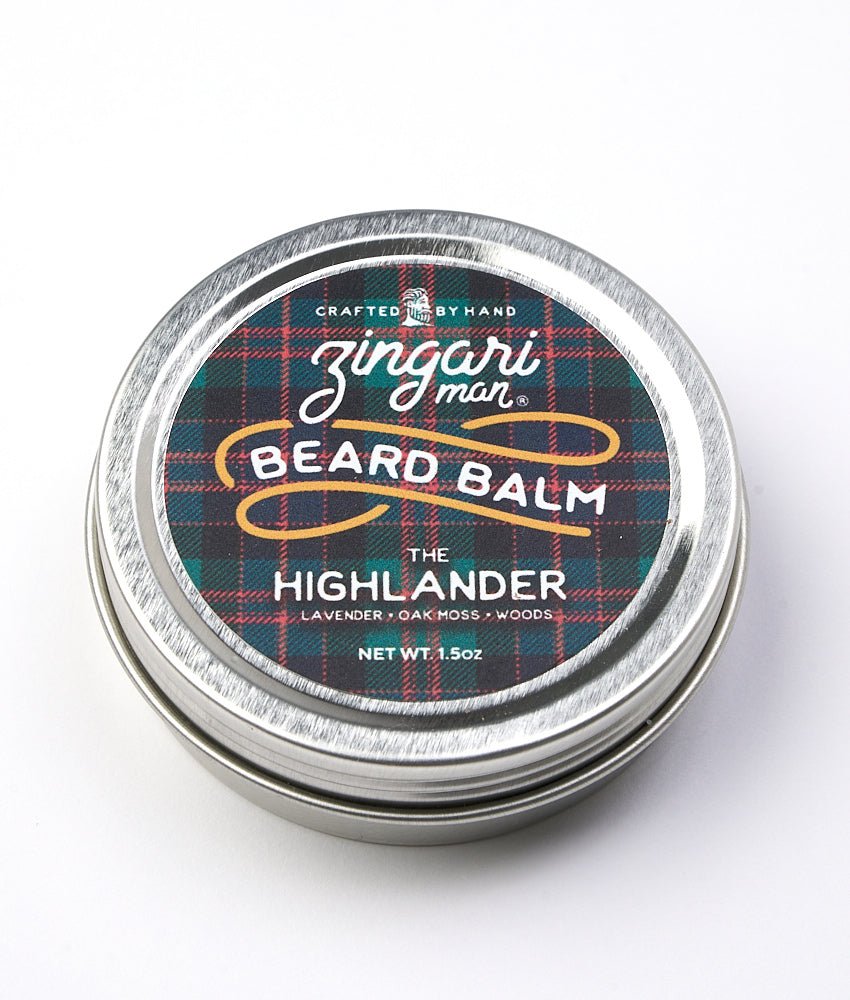 Zingari Man The Highlander Beard Balm balsamo barba legnoso