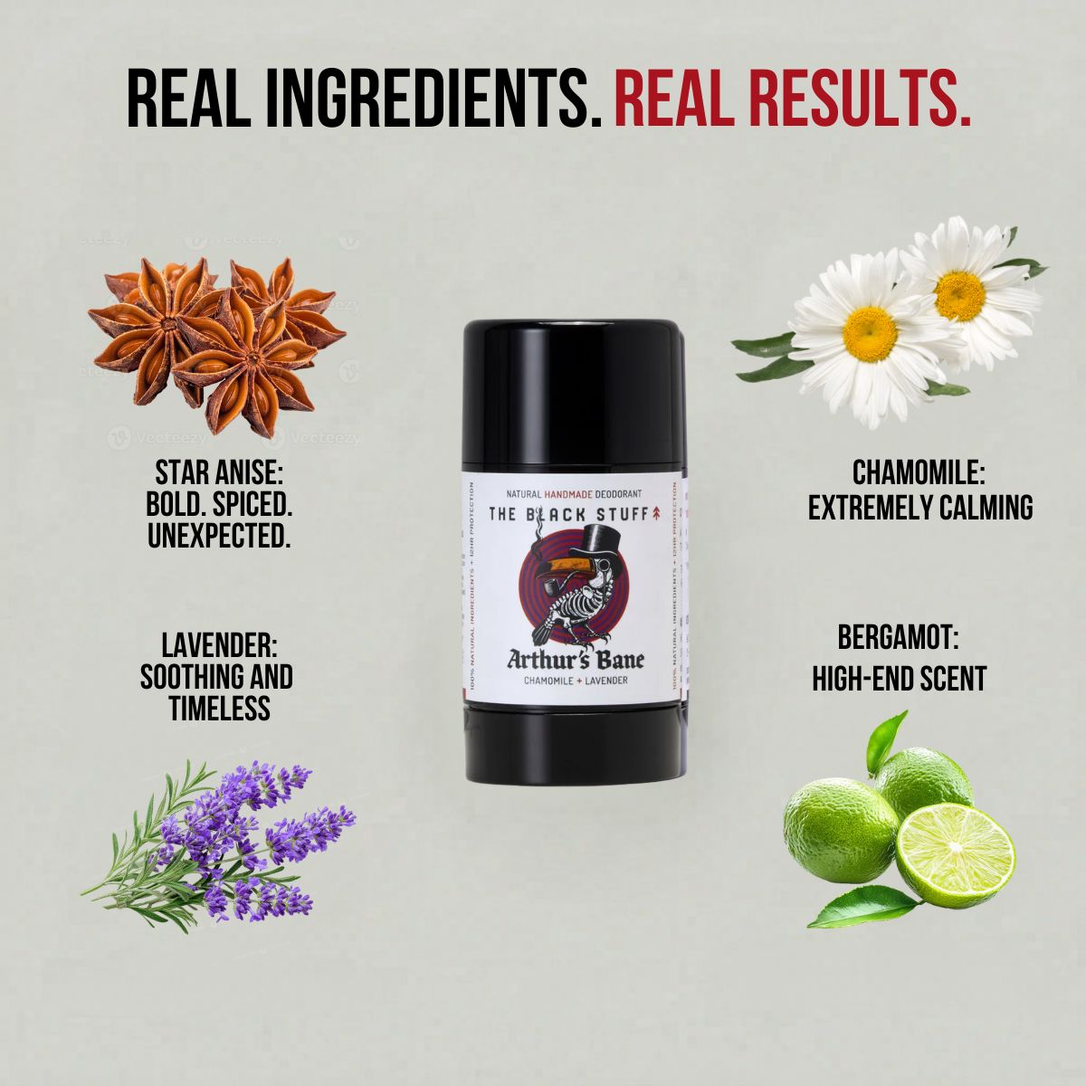 The Black Stuff Arthur's Bane deodorante naturale lavanda edizione limitata