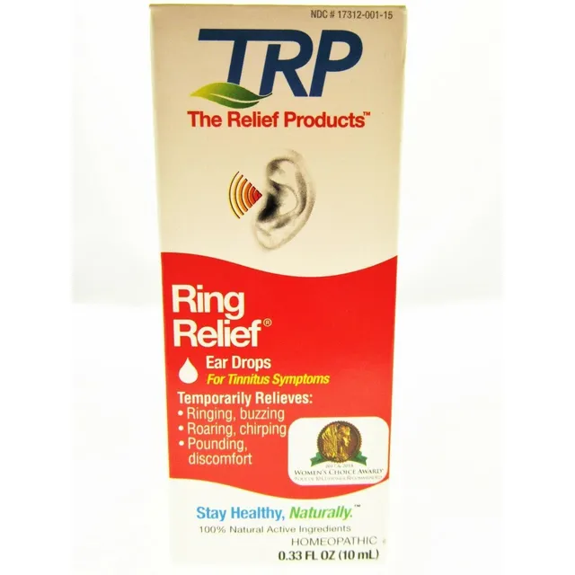 TRP Ring Relief Gocce Orecchie Omeopatiche per Acufene Ronzio