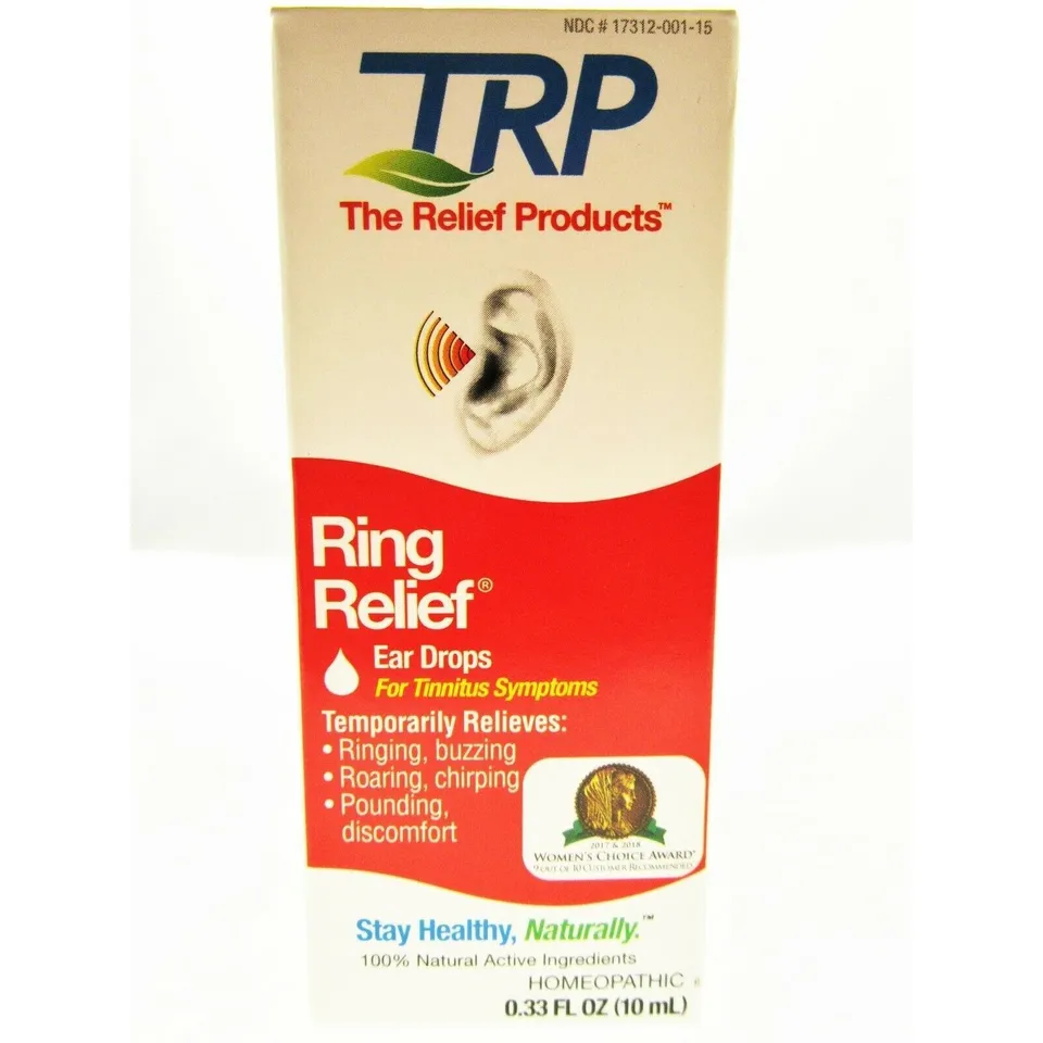 TRP Ring Relief Gocce Orecchie Omeopatiche per Acufene Ronzio
