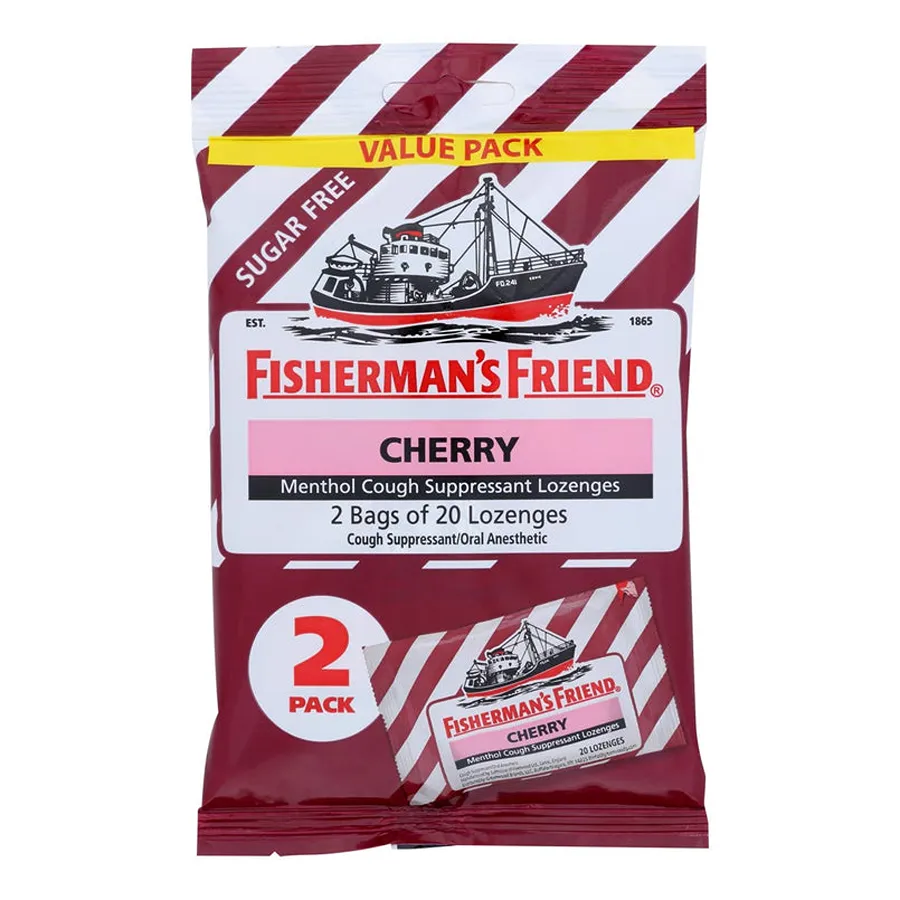 Fisherman's Friend Pastiglie Tosse Mentolo Cherry 40pz Sugar Free