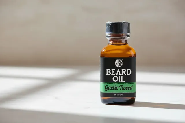 Wet Shaving Products Gaelic Tweed Olio Barba 30 ml Verde Fresco