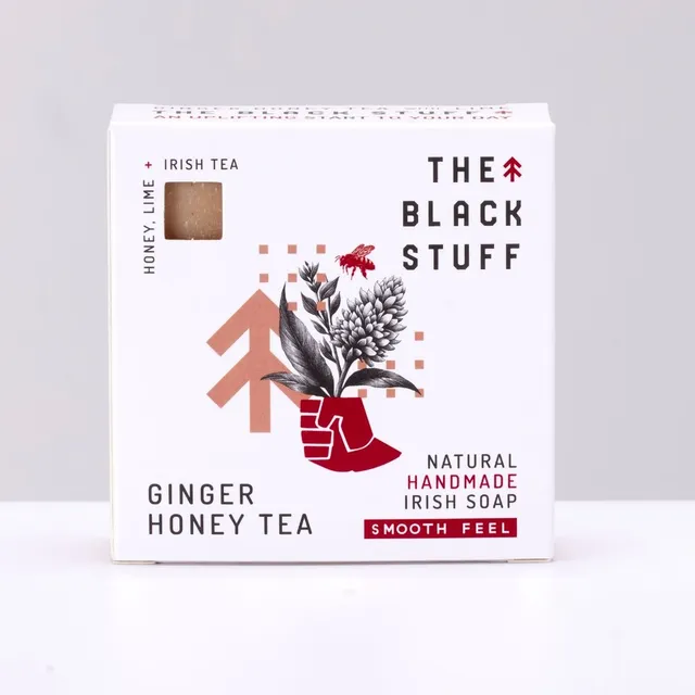 The Black Stuff Ginger Honey Tea saponetta zenzero e miele