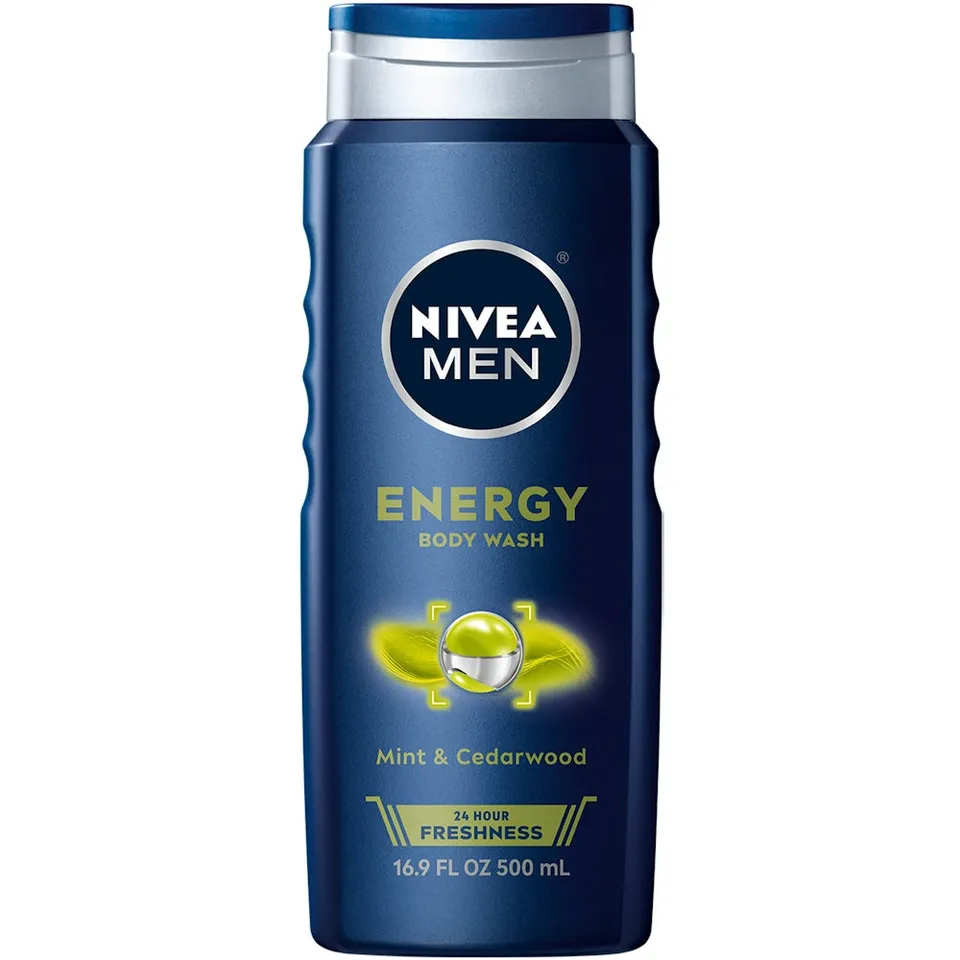 Nivea Men Energy bagnodoccia 3 in 1 menta e cedro uso quotidiano