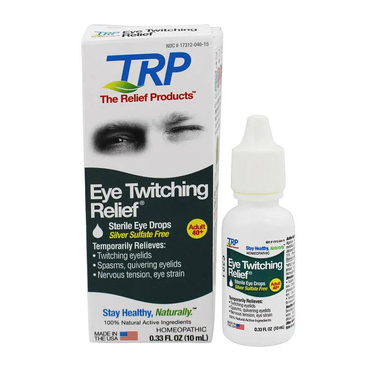 The Relief Products Eye Twitching Relief gocce occhi omeopatiche 10 ml