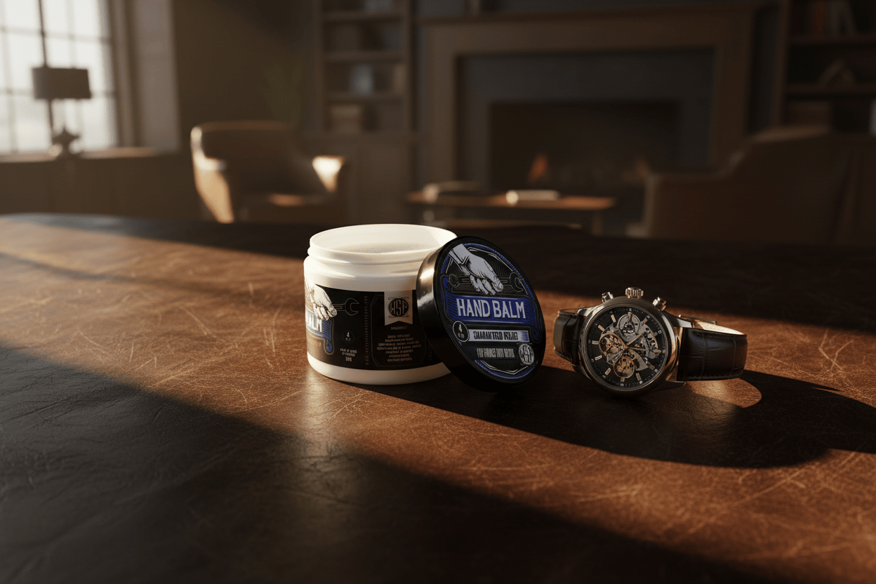Wet Shaving Products Blue Collar Balsamo Mani Tobacco Vanilla
