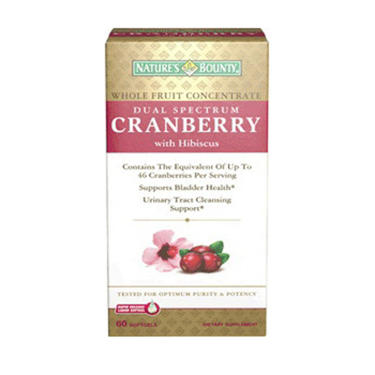 Nature's Bounty Mirtillo Rosso Ibisco Softgel Vescica