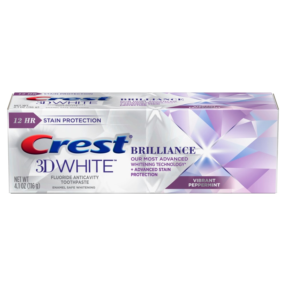 Crest 3D White Brilliance dentifricio menta sbiancante antimacchia