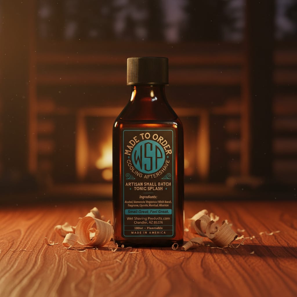 Wet Shaving Products Mahogany Splash Dopobarba Mentolo Speziato