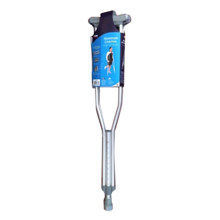 Carex Youth Push Button stampelle alluminio regolabili