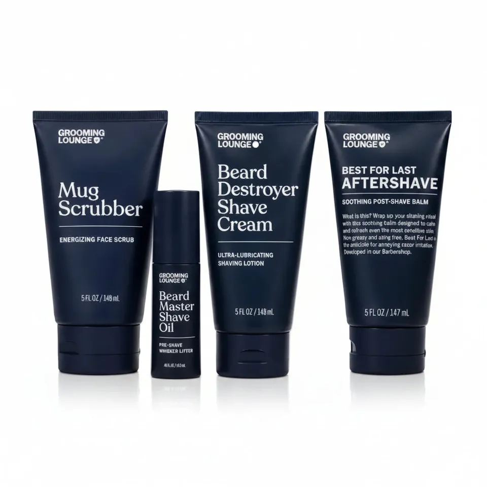 Grooming Lounge Greatest Shave Ever kit rasatura uomo 4 pezzi