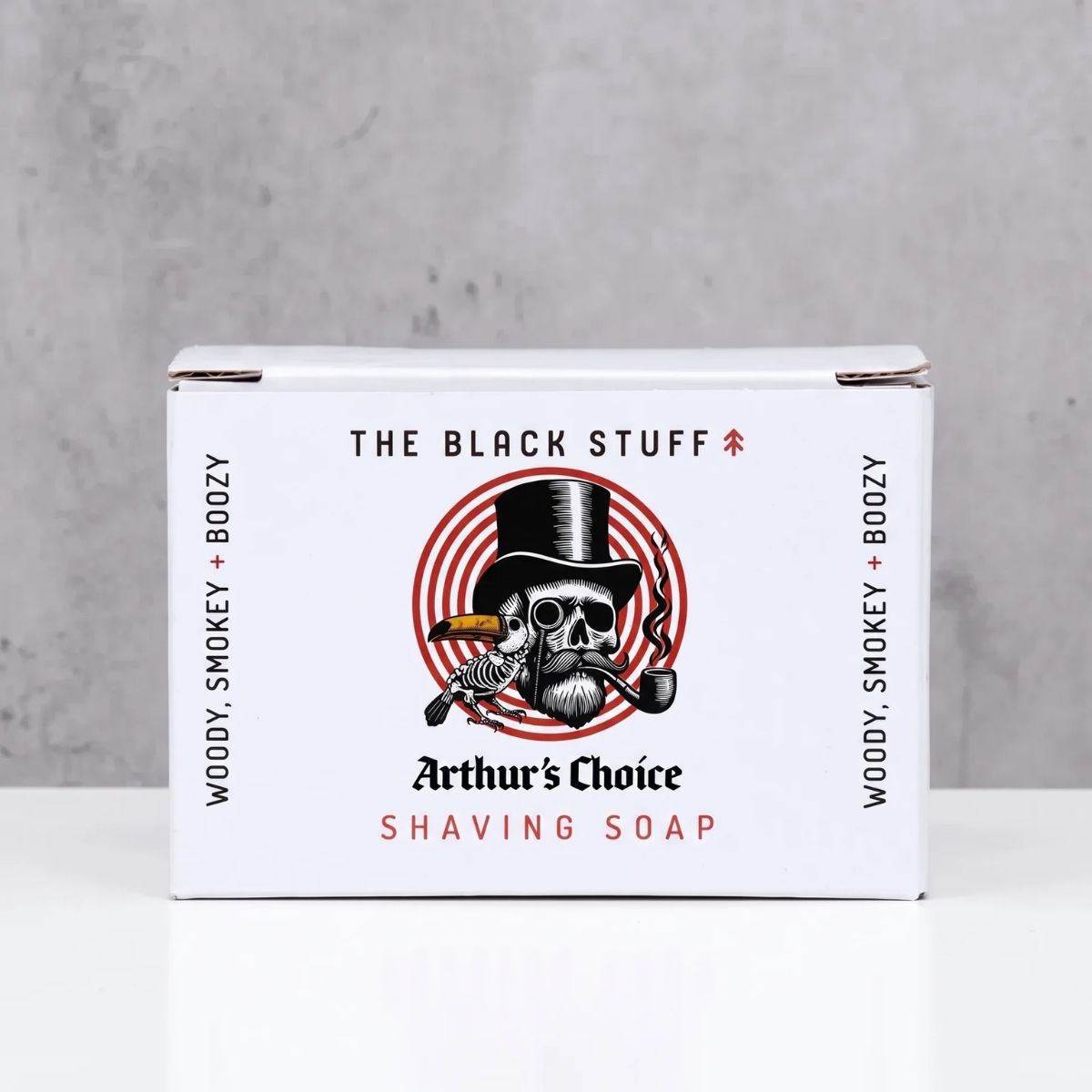 The Black Stuff Arthur's Choice sapone barba 155g vetro
