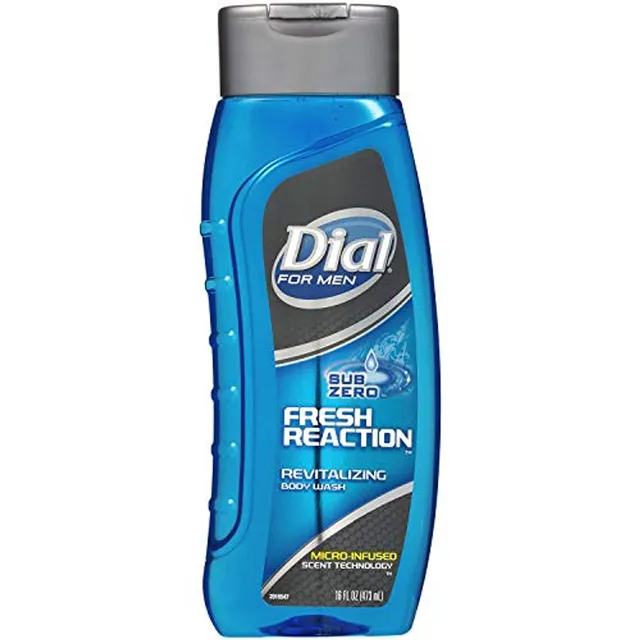 Dial For Men Fresh Reaction Bagnoschiuma Sub Zero Uomo