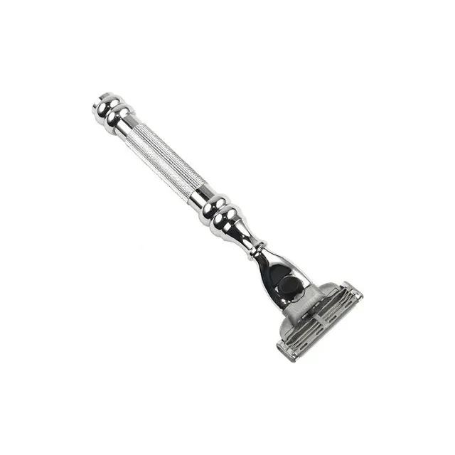 Parker 43R rasoio uomo cromato pesante compatibile Mach3