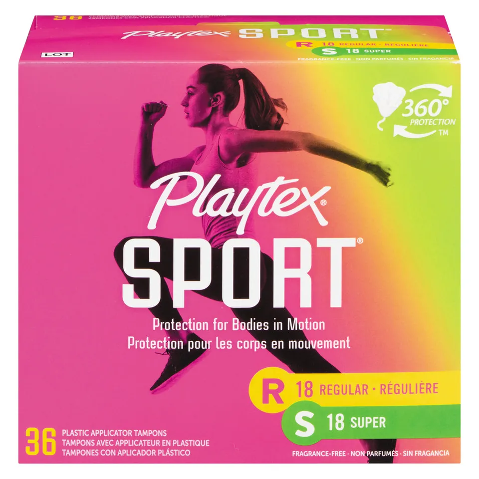 Playtex Sport Regular Super assorbenti interni 36 pezzi non profumati