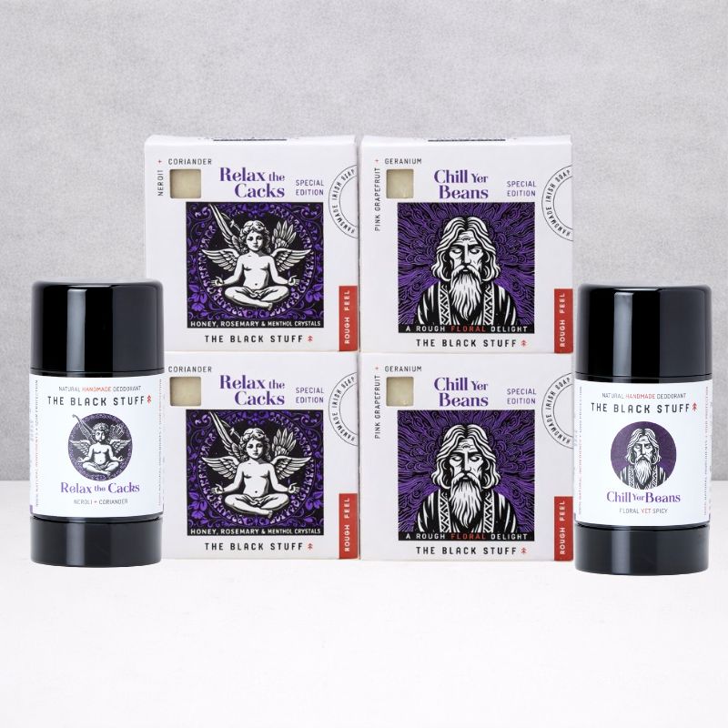 The Black Stuff Relax & Chill sapone uomo edizione limitata