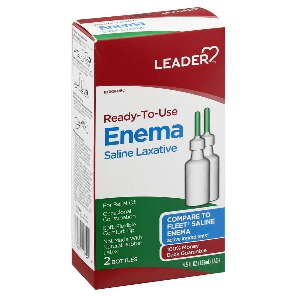 Leader Clistere Lassativo Salino pronto uso 4,5 oz