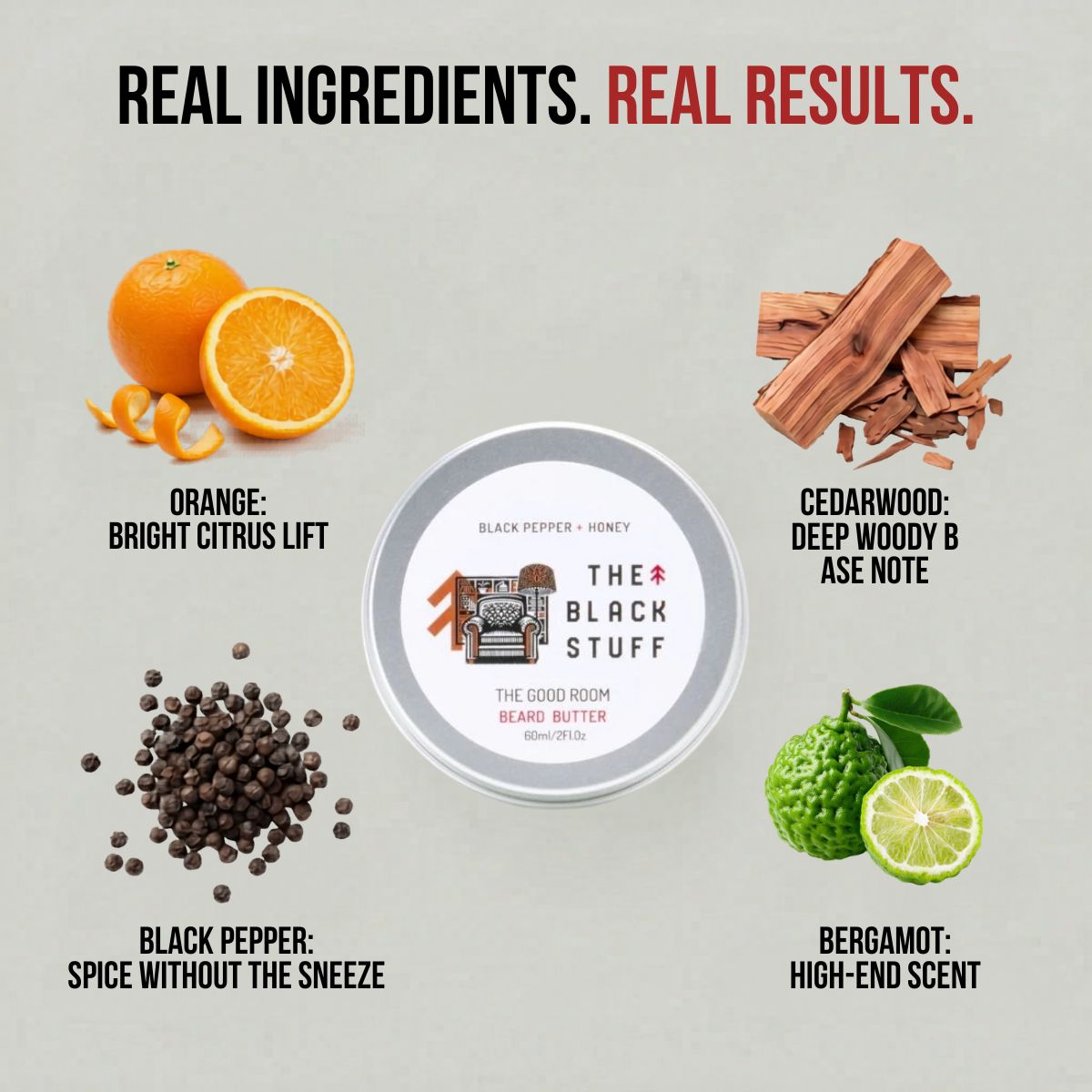 The Black Stuff Beard Care burro barba The Good Room