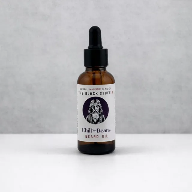 The Black Stuff Chill Yer Beans olio da barba edizione limitata
