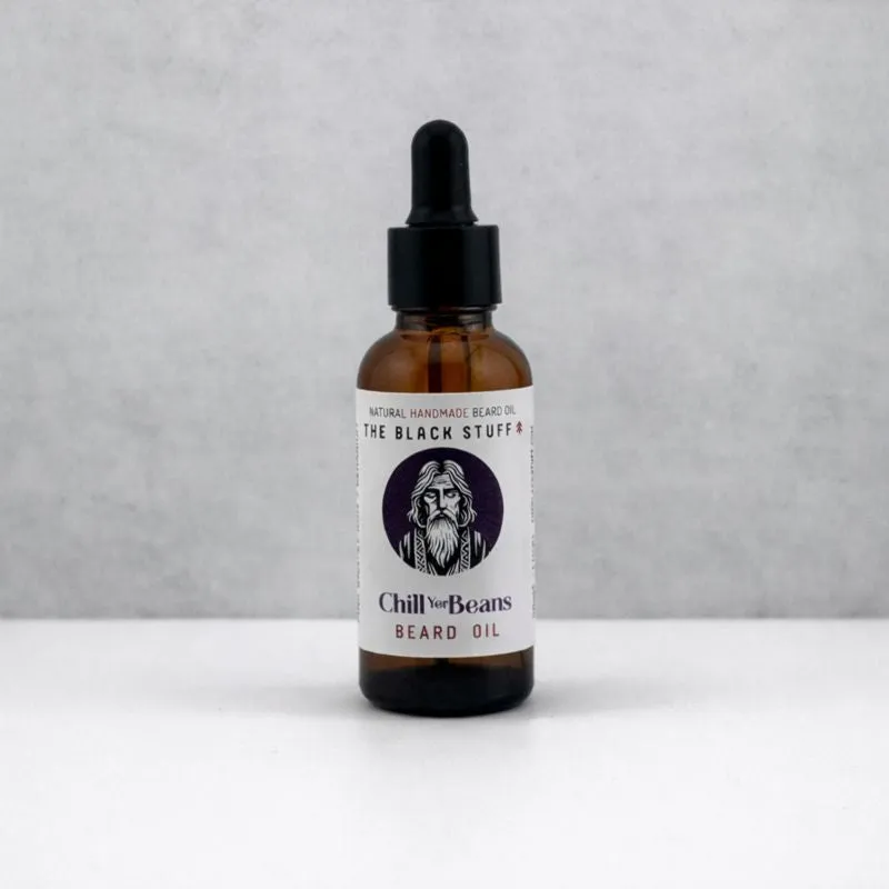 The Black Stuff Chill Yer Beans olio da barba edizione limitata