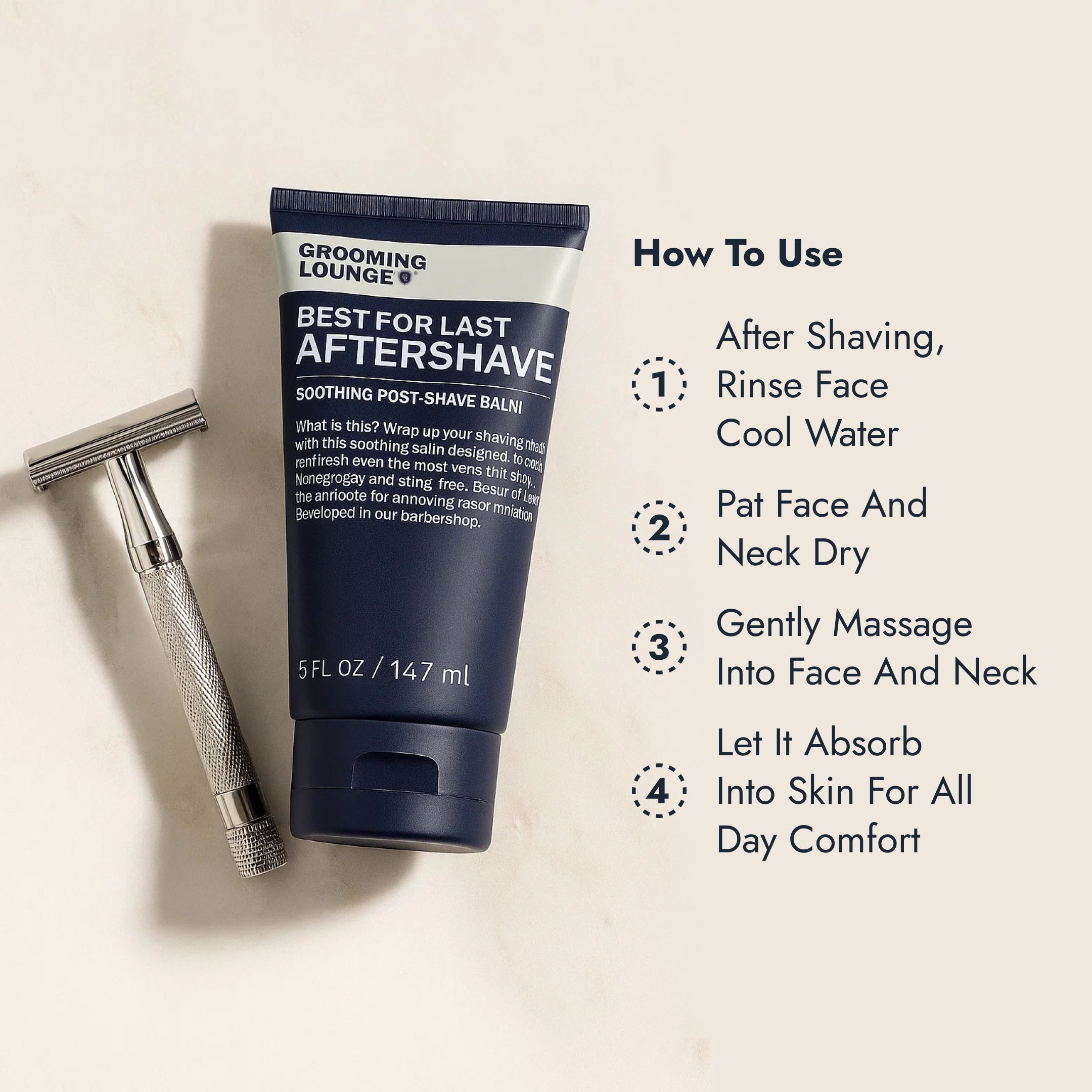 Grooming Lounge Greatest Shave Ever kit rasatura uomo 4 pezzi