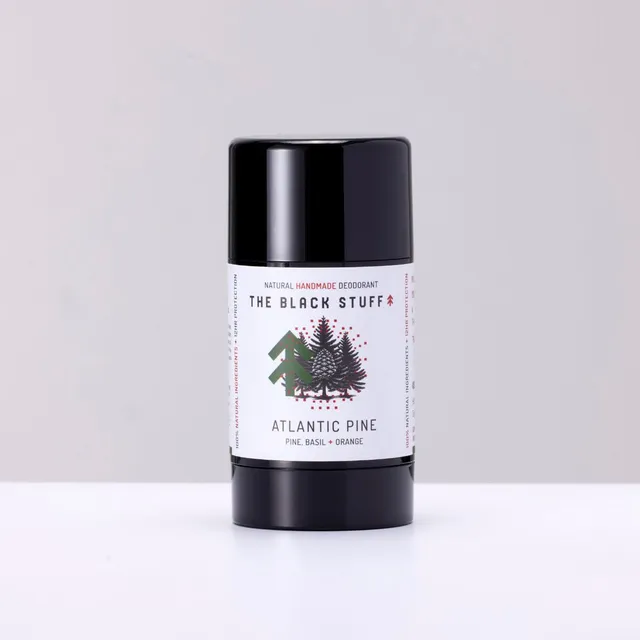 The Black Stuff Atlantic Pine Deodorante solido basilico pino