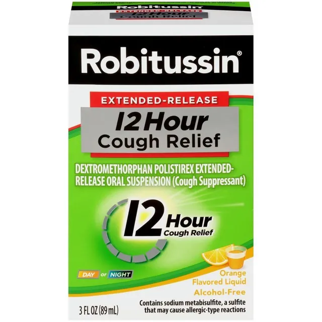 Robitussin 12 Hour sciroppo tosse arancia 89 ml 12 ore