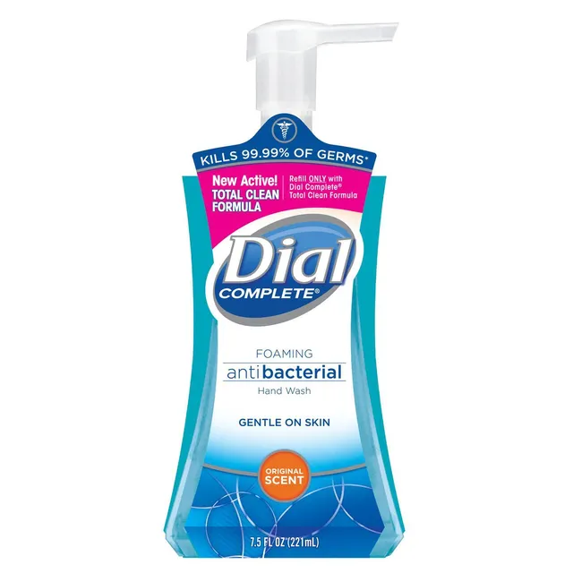 Dial Complete Original sapone mani schiuma antibatterico 221 ml