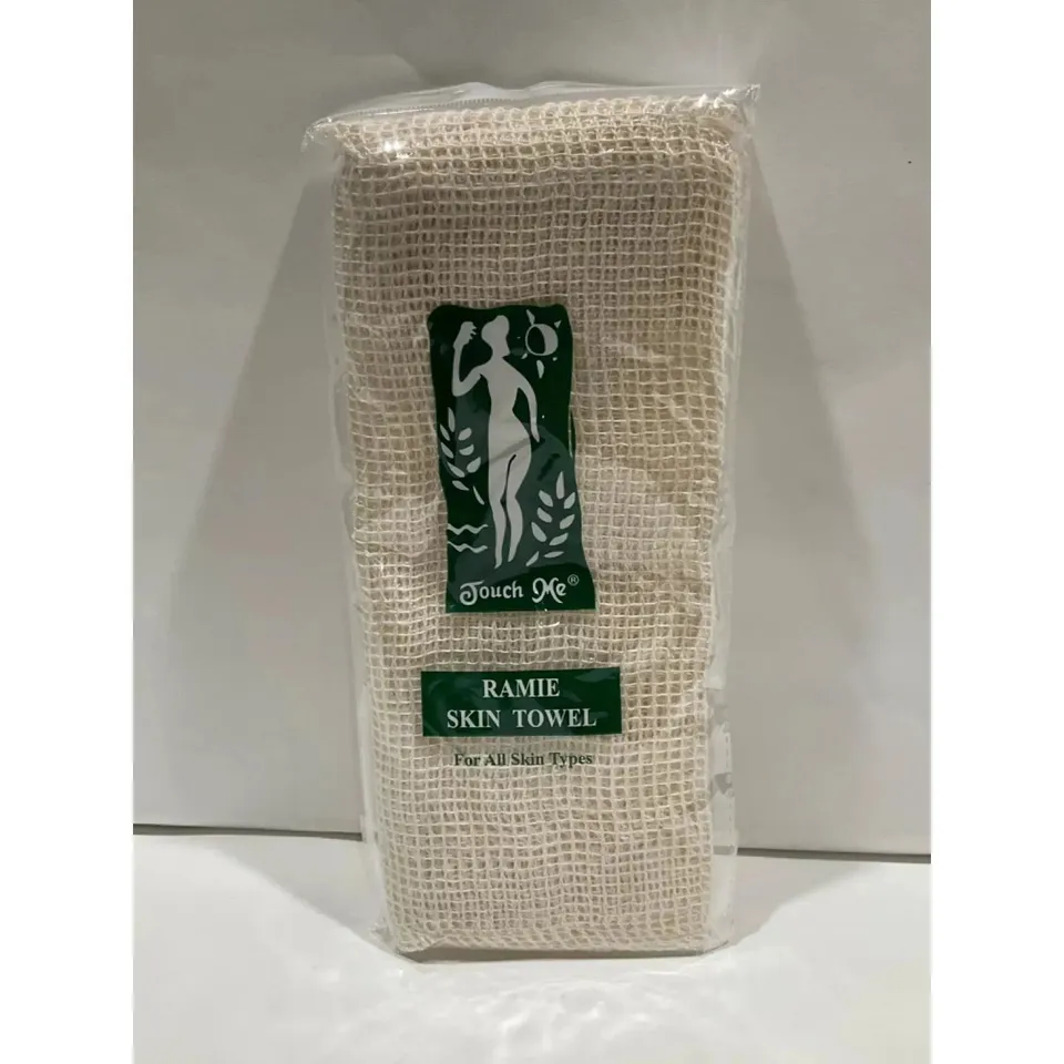 Touch Me Ramie guanto esfoliante corpo nylon 104 cm