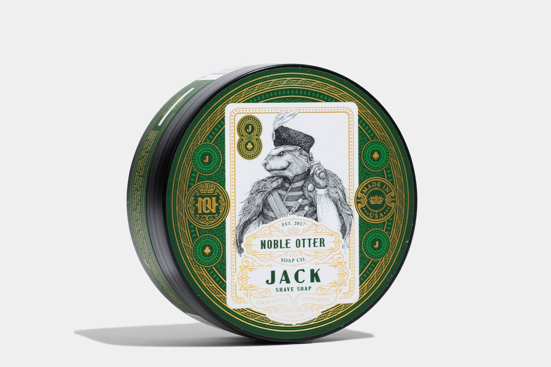 Noble Otter Jack sapone da barba agrumi e muschio 113 g
