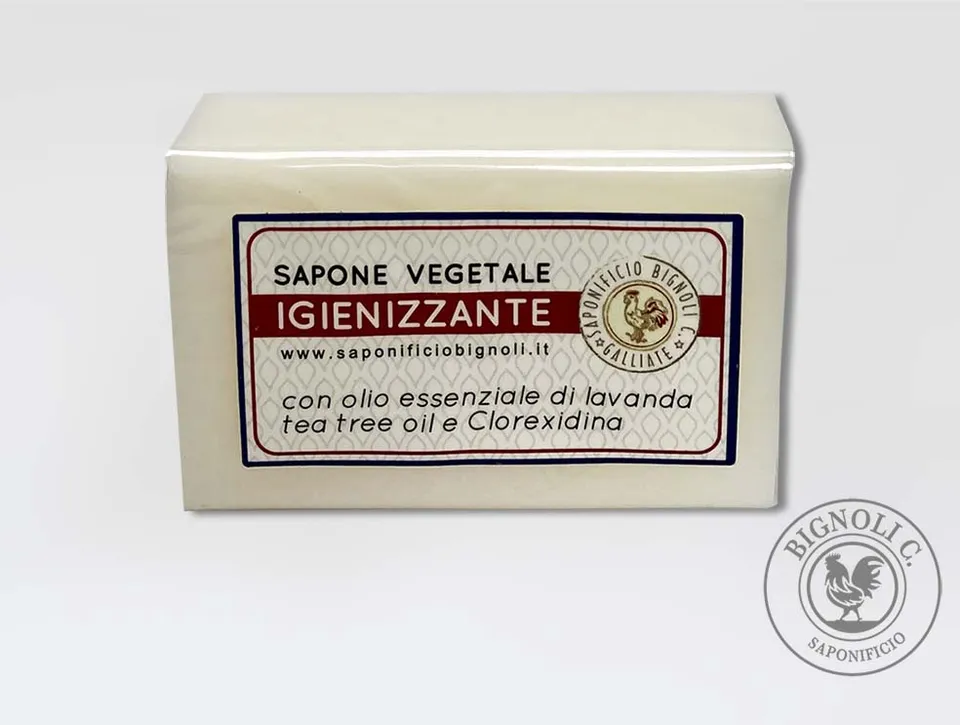 Saponificio Bignoli Igienizzante Lavanda 150g saponetta