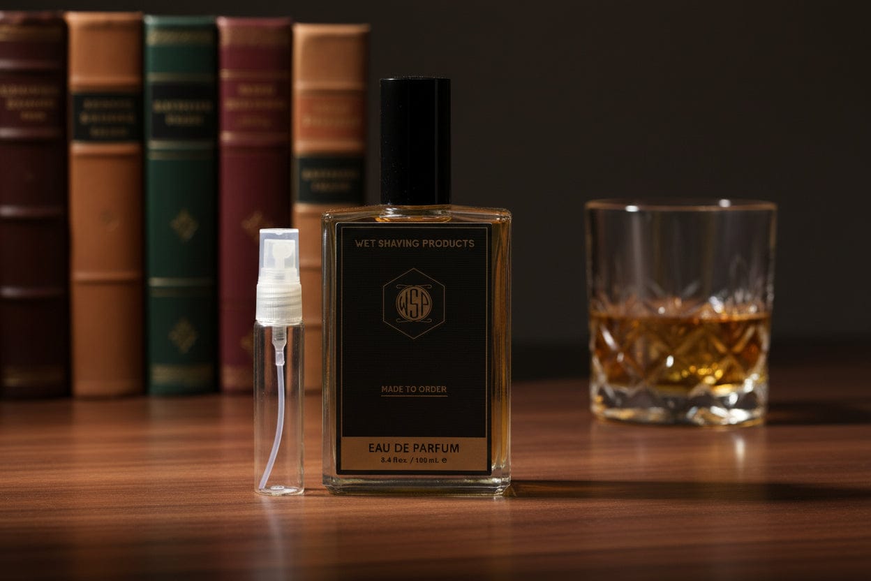 Wet Shaving Products Black Amber profumo uomo 100ml ambra