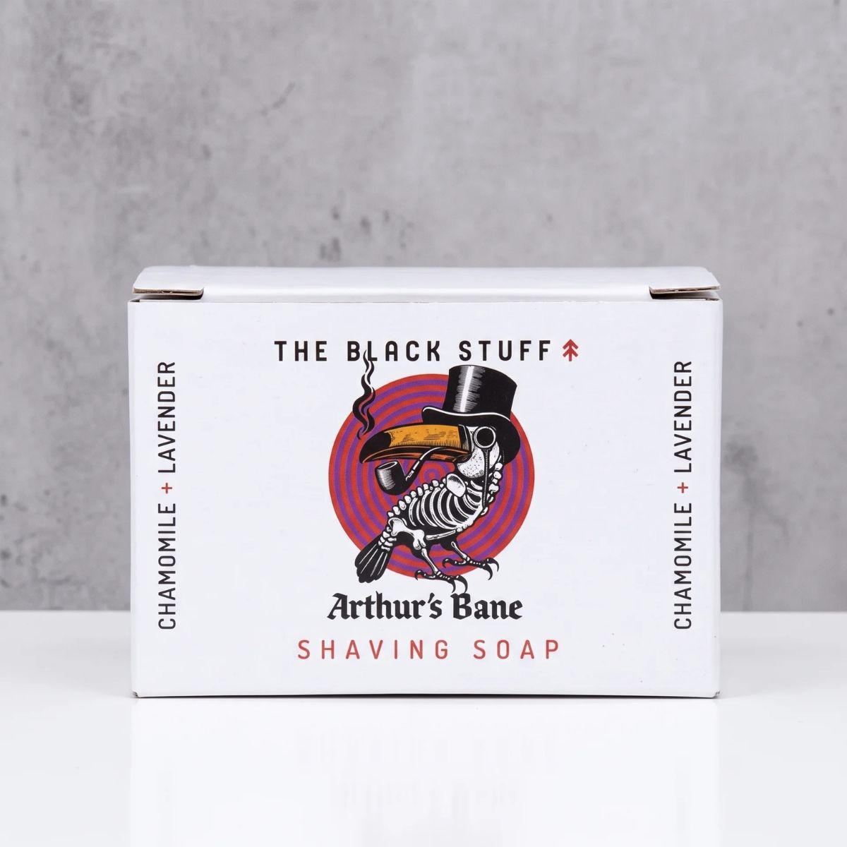 The Black Stuff Arthur's Bane sapone da barba 155 g in vetro